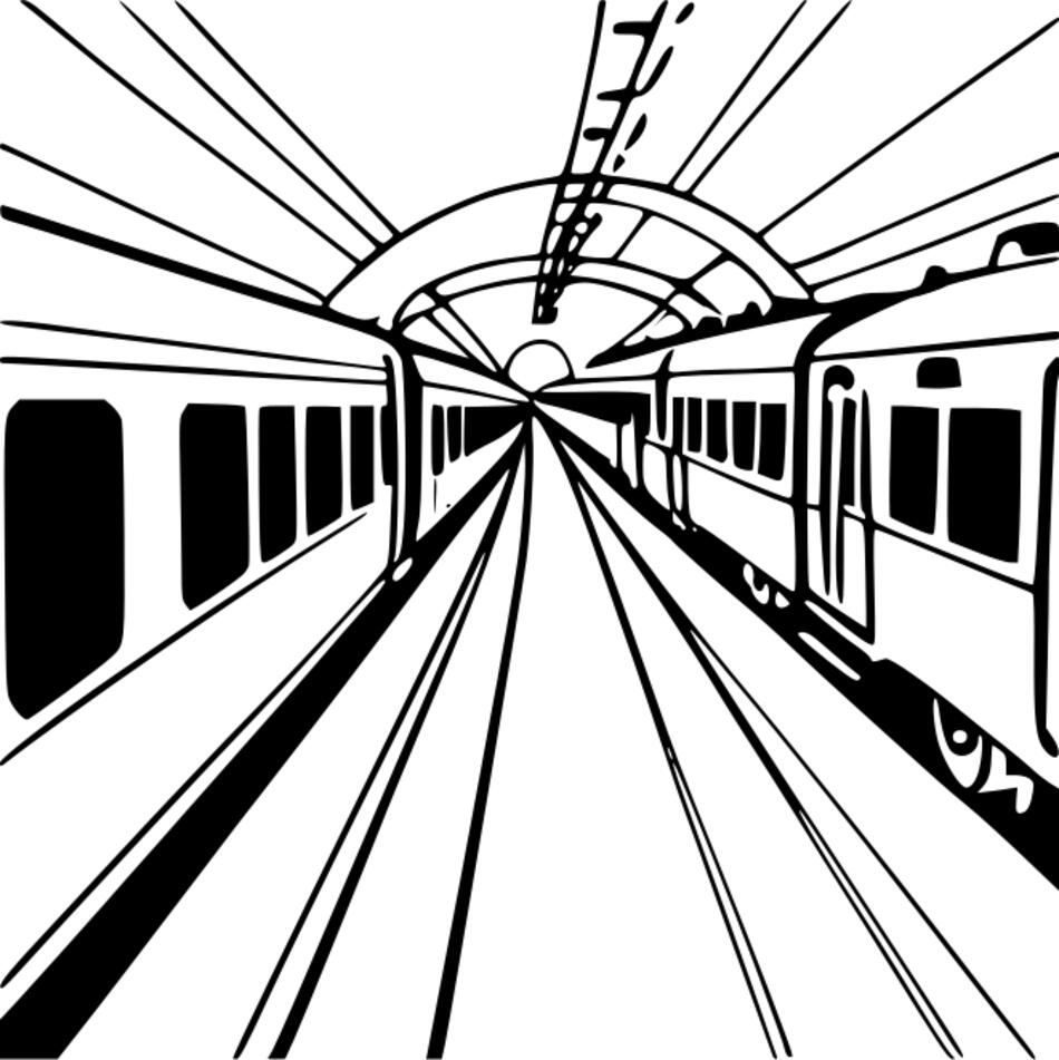 Coloring book Train speed (Square)